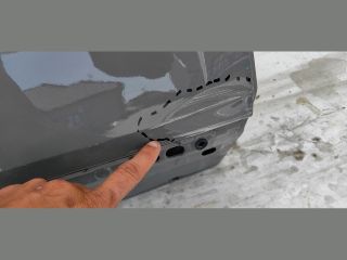 bontott AUDI Q5 Jobb hátsó Ajtó (Üres lemez)