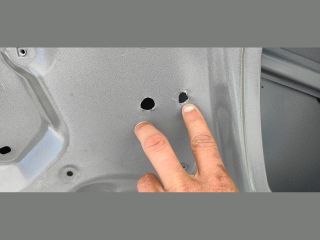 bontott AUDI Q5 Jobb hátsó Ajtó (Üres lemez)