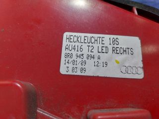 bontott AUDI Q5 Jobb Hátsó Lámpa