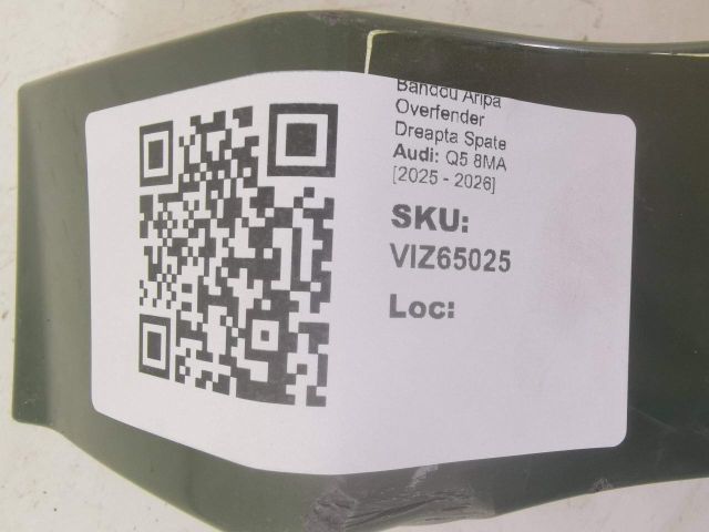 bontott AUDI Q5 Jobb hátsó Sárvédő Díszléc