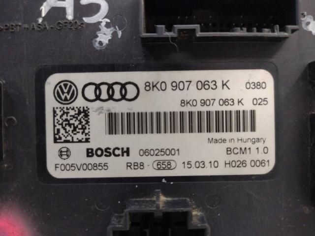 bontott AUDI Q5 Komfort Elektronika