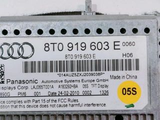 bontott AUDI Q5 Multifunkciós Kijelző