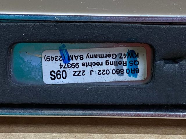 bontott AUDI Q5 Tetősín Pár