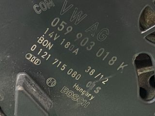 bontott AUDI Q7 Generátor