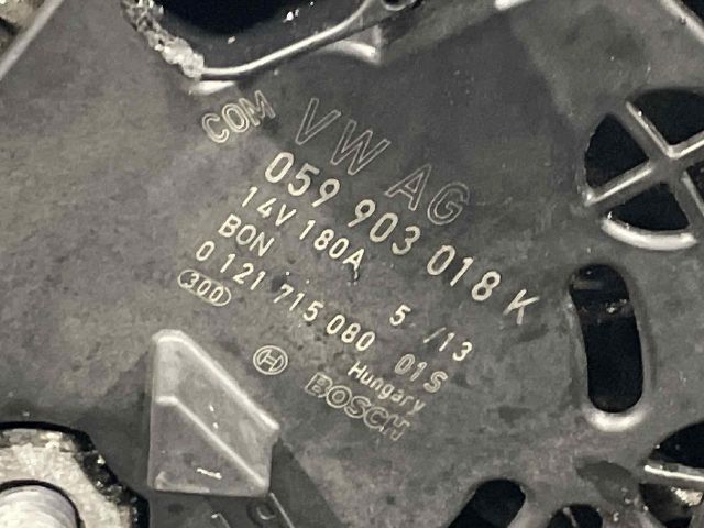 bontott AUDI Q7 Generátor