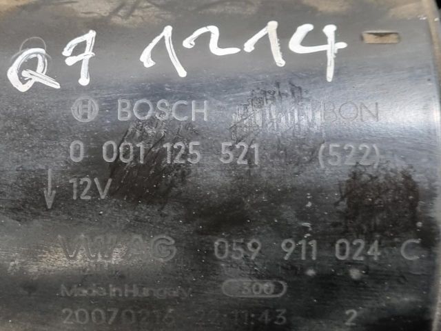 bontott AUDI Q7 Önindító