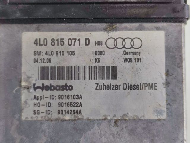 bontott AUDI Q7 Állófűtés (Részeivel)