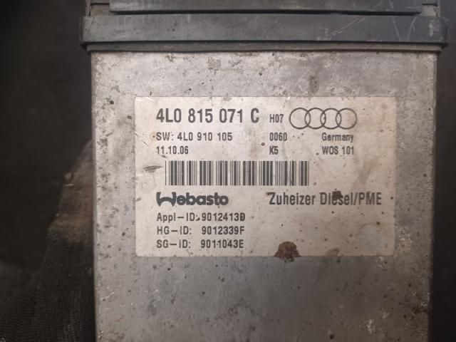 bontott AUDI Q7 Állófűtés (Részeivel)