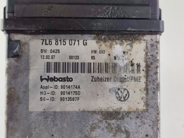 bontott AUDI Q7 Állófűtés (Részeivel)