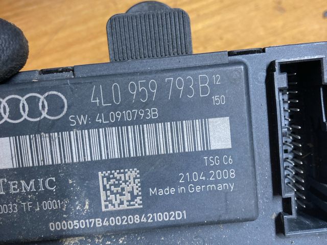 bontott AUDI Q7 Bal első Ajtó Vezérlőegység