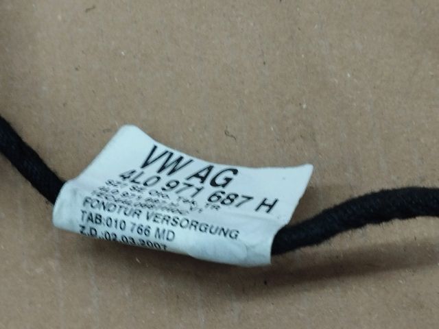 bontott AUDI Q7 Bal hátsó Ajtó Kábelköteg