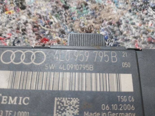 bontott AUDI Q7 Bal hátsó Ajtó Vezérlőegység