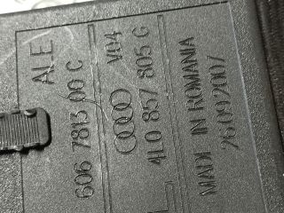 bontott AUDI Q7 Bal hátsó Biztonsági Öv