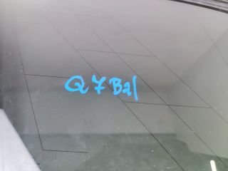bontott AUDI Q7 Bal hátsó Fixüveg (Ajtóban)