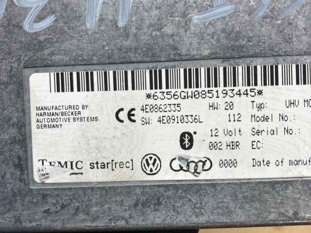 bontott AUDI Q7 Bluetooth Elektronika