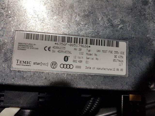 bontott AUDI Q7 Bluetooth Elektronika