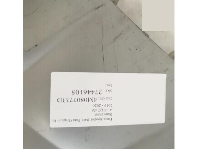 bontott AUDI Q7 Első Lökhárító Alsó (Műanyag)