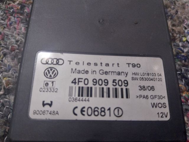 bontott AUDI Q7 Fűtés Vezérlő Modul