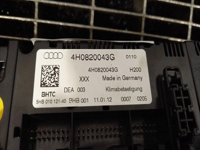 bontott AUDI Q7 Fűtéskapcsoló