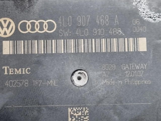 bontott AUDI Q7 Gateway Elektronika