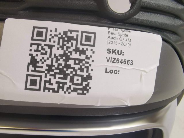 bontott AUDI Q7 Hátsó Lökhárító Alsó (Műanyag)