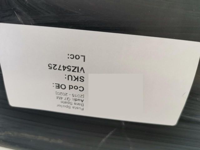 bontott AUDI Q7 Hátsó Lökhárító Alsó (Műanyag)