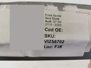 bontott AUDI Q7 Hátsó Lökhárító Alsó (Műanyag)