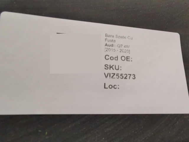 bontott AUDI Q7 Hátsó Lökhárító (Részeivel)