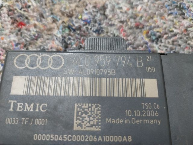 bontott AUDI Q7 Jobb hátsó Ajtó Vezérlőegység