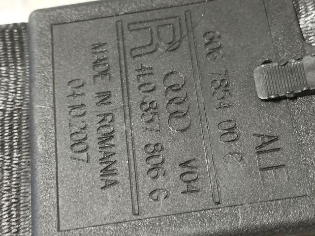 bontott AUDI Q7 Jobb hátsó Biztonsági Öv