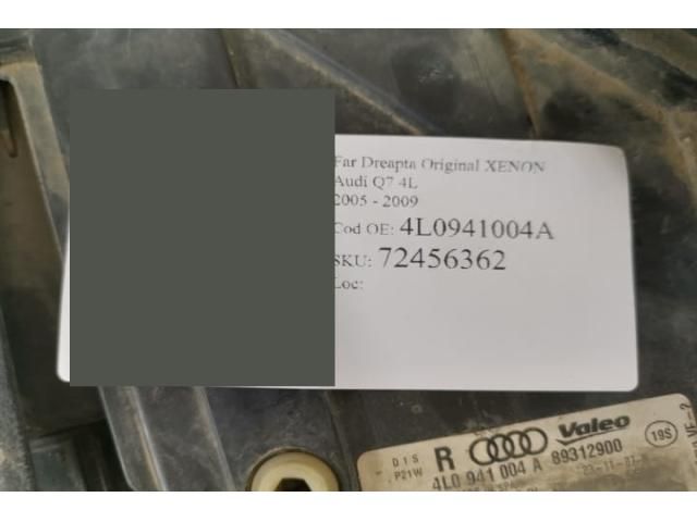 bontott AUDI Q7 Jobb Xenon Fényszóró
