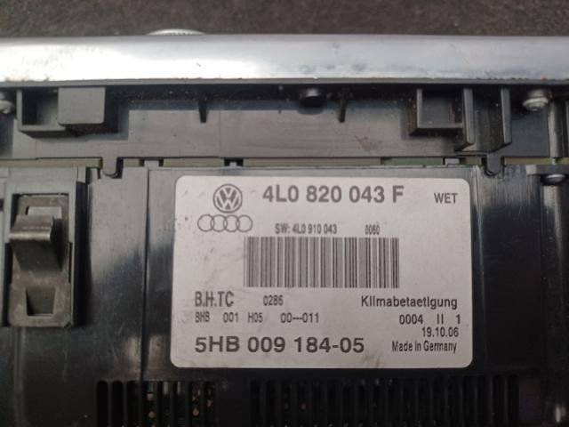 bontott AUDI Q7 Klíma Kapcsoló