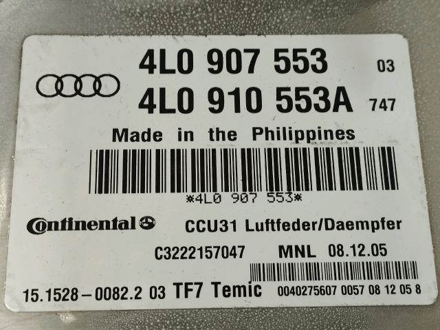 bontott AUDI Q7 Légrugó Vezérlő