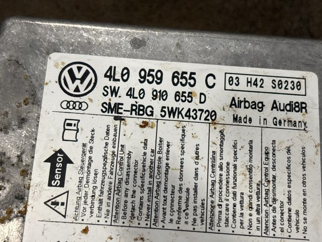 bontott AUDI Q7 Légzsák Elektronika