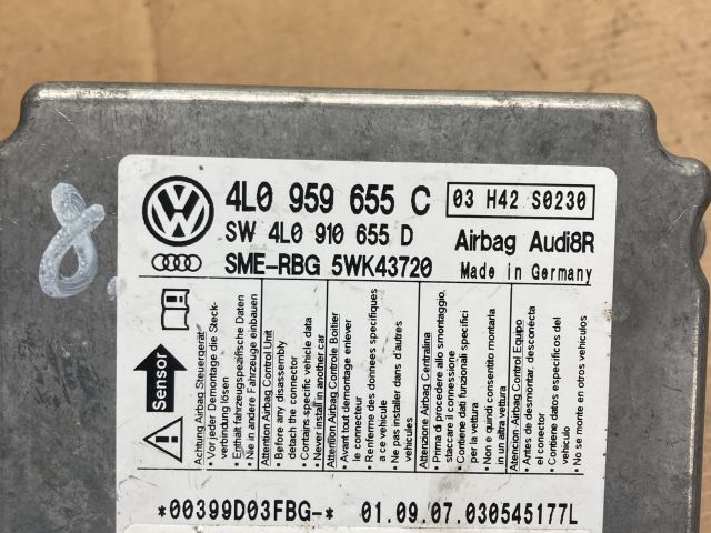 bontott AUDI Q7 Légzsák Elektronika