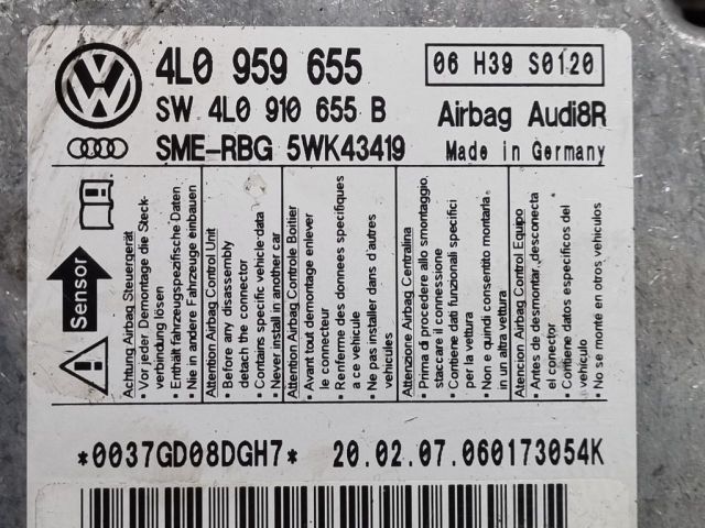 bontott AUDI Q7 Légzsák Elektronika