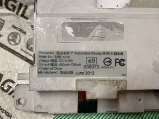 bontott AUDI Q7 Multifunkciós Kijelző