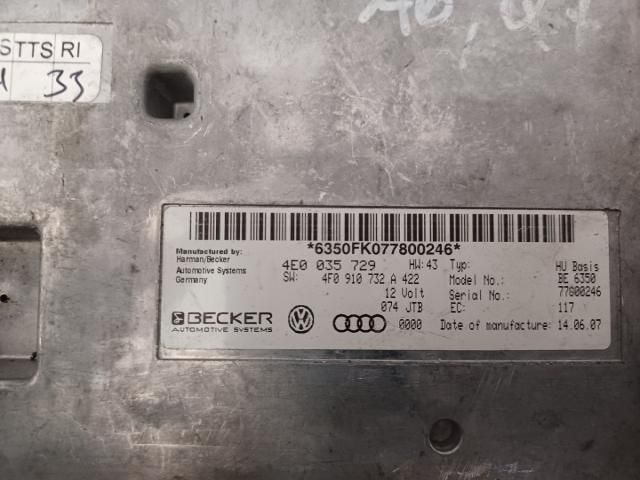 bontott AUDI Q7 Multimédia Vezérlő