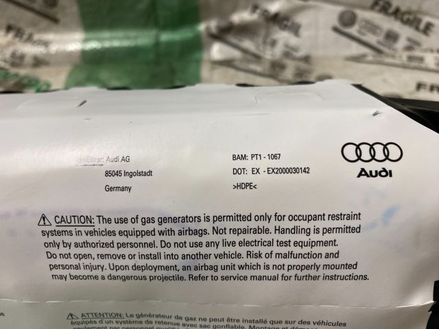 bontott AUDI Q7 Utasoldali Légzsák