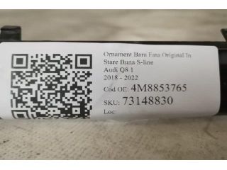 bontott AUDI Q8 Első Lökhárító Díszléc