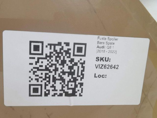 bontott AUDI Q8 Hátsó Lökhárító Alsó (Műanyag)