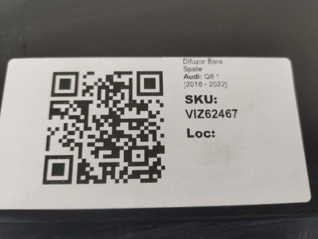 bontott AUDI Q8 Hátsó Lökhárító Légterelő
