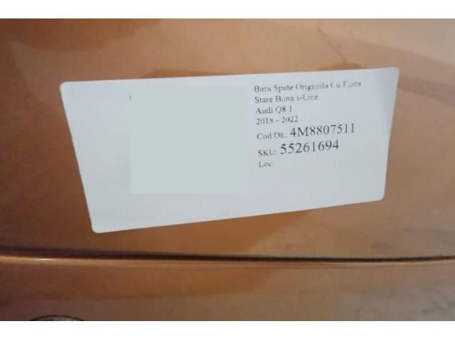 bontott AUDI Q8 Hátsó Lökhárító (Részeivel)