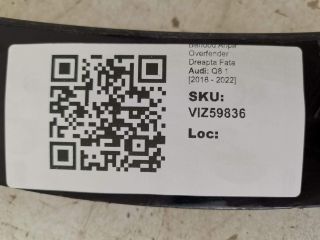 bontott AUDI Q8 Jobb első Sárvédő Díszléc