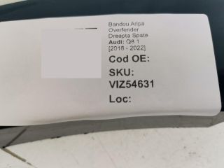 bontott AUDI Q8 Jobb hátsó Sárvédő Díszléc