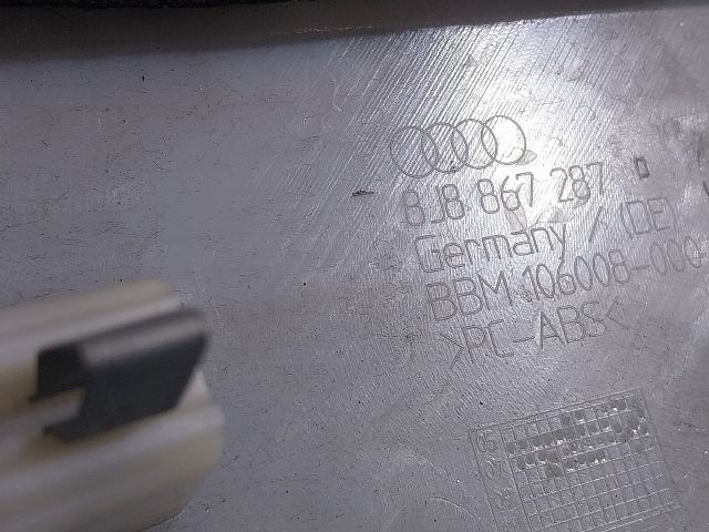 bontott AUDI TT Bal C Oszlop Burkolat