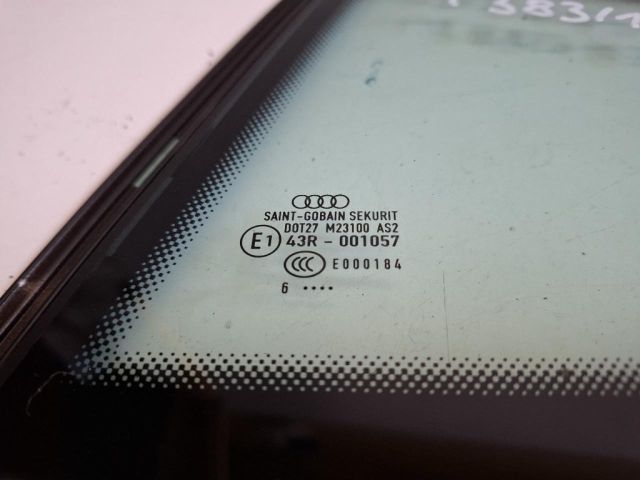 bontott AUDI TT Bal C Oszlop Oldalablak Üveg