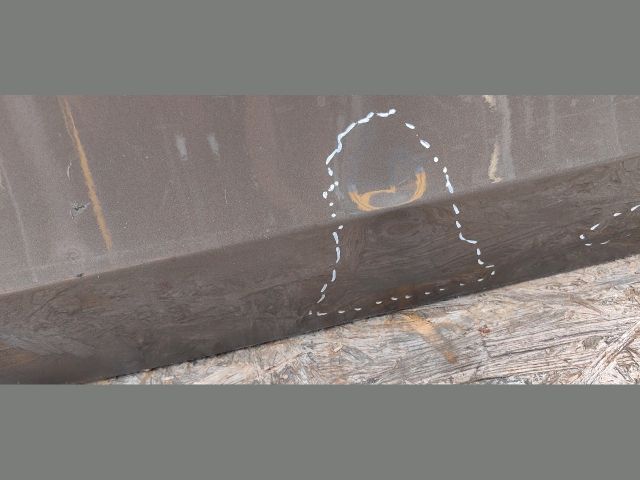 bontott AUDI TT Bal első Ajtó (Üres lemez)