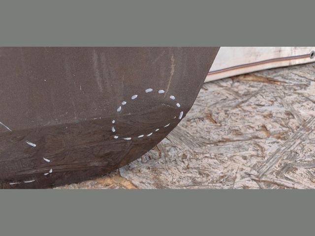 bontott AUDI TT Bal első Ajtó (Üres lemez)