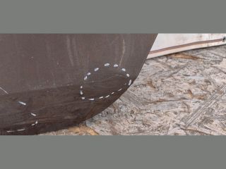 bontott AUDI TT Bal első Ajtó (Üres lemez)